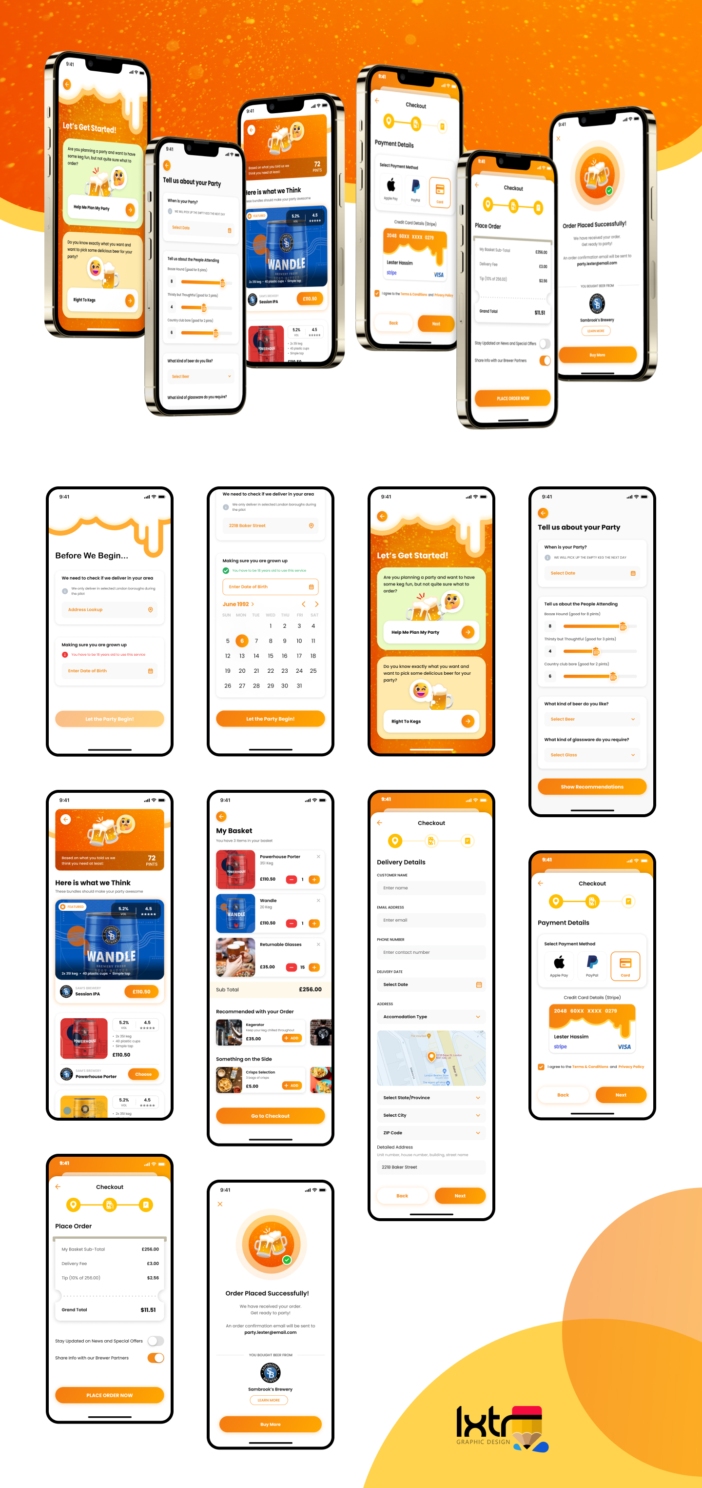 App Design by iLexter for Six Lines Ltd | Design #29510733