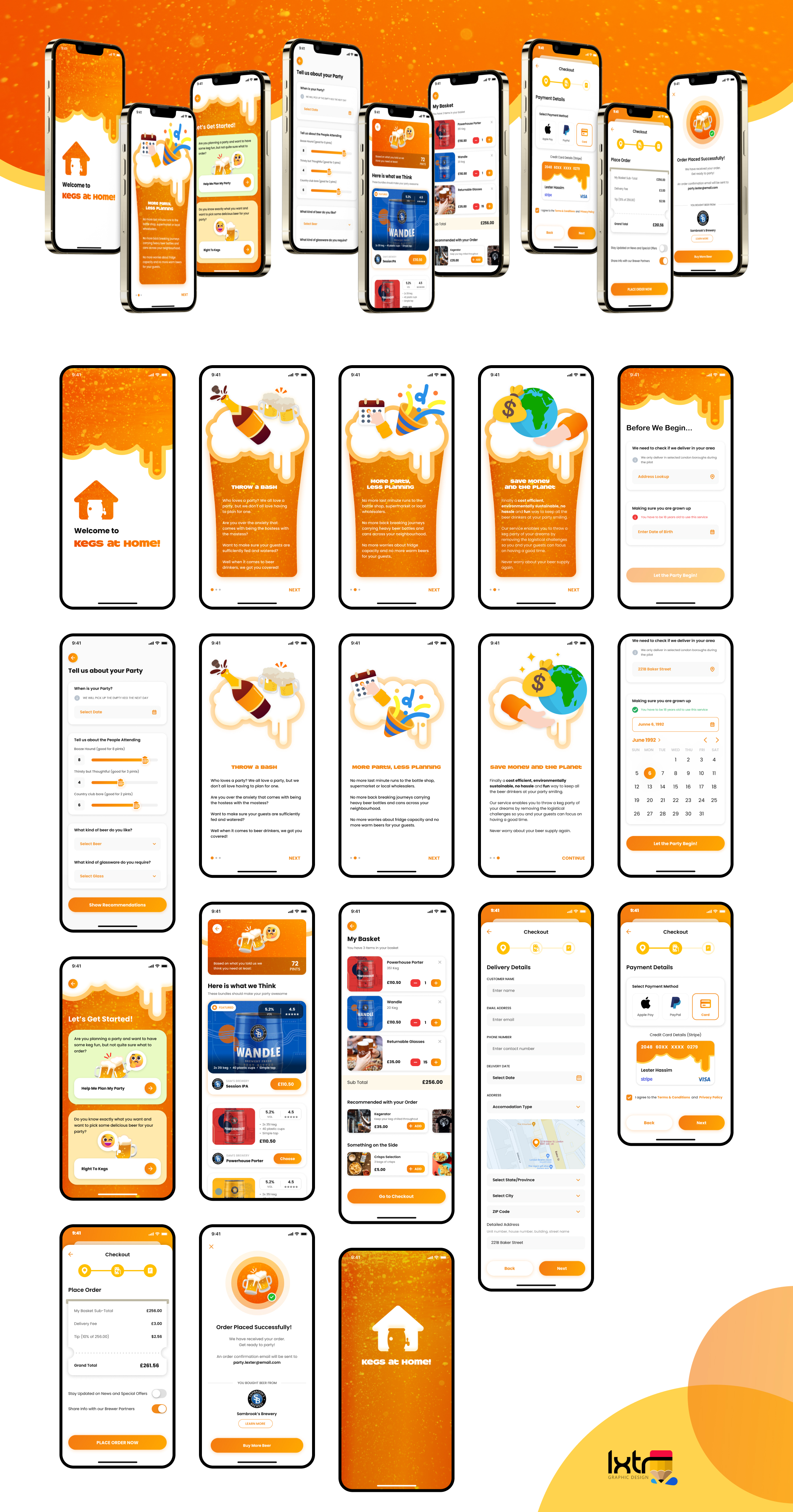 App Design by iLexter for Six Lines Ltd | Design #29513396