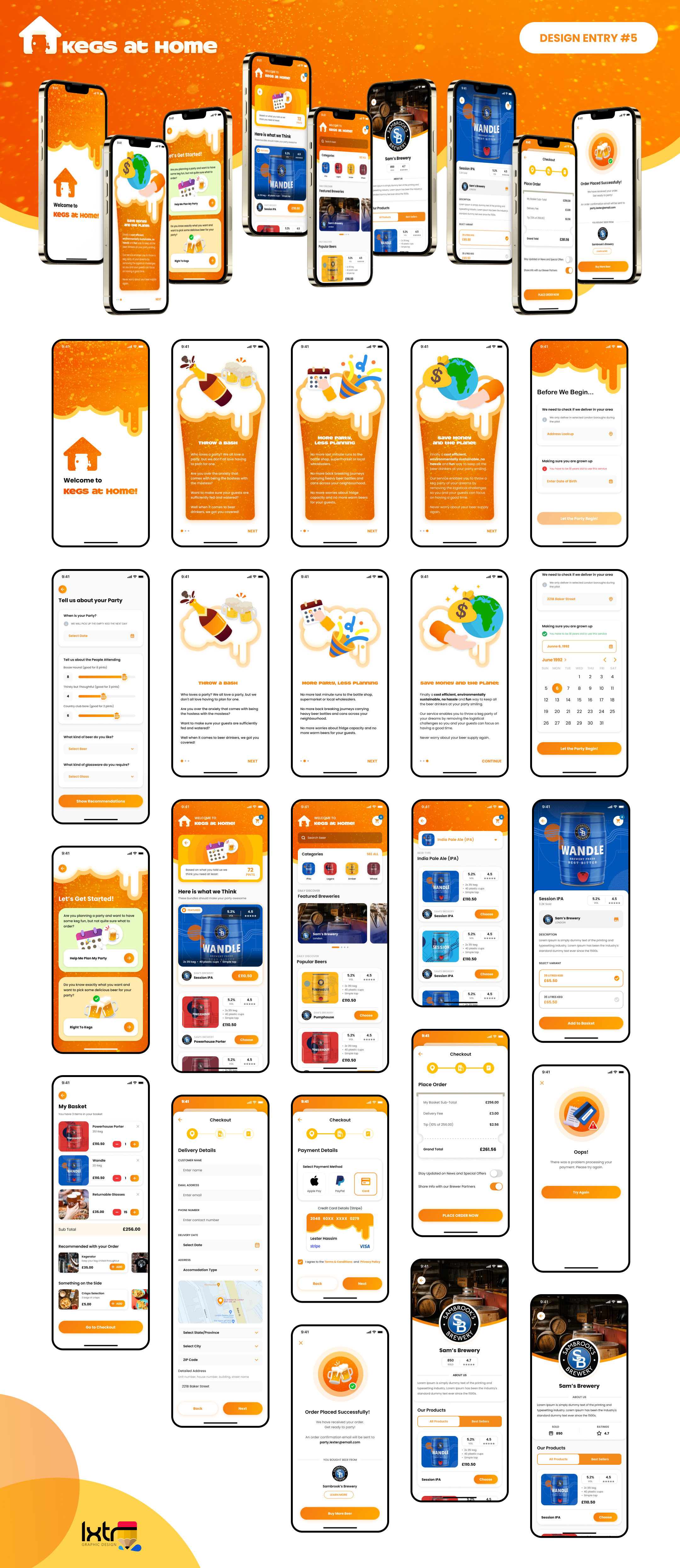 App Design by iLexter for Six Lines Ltd | Design #29522661