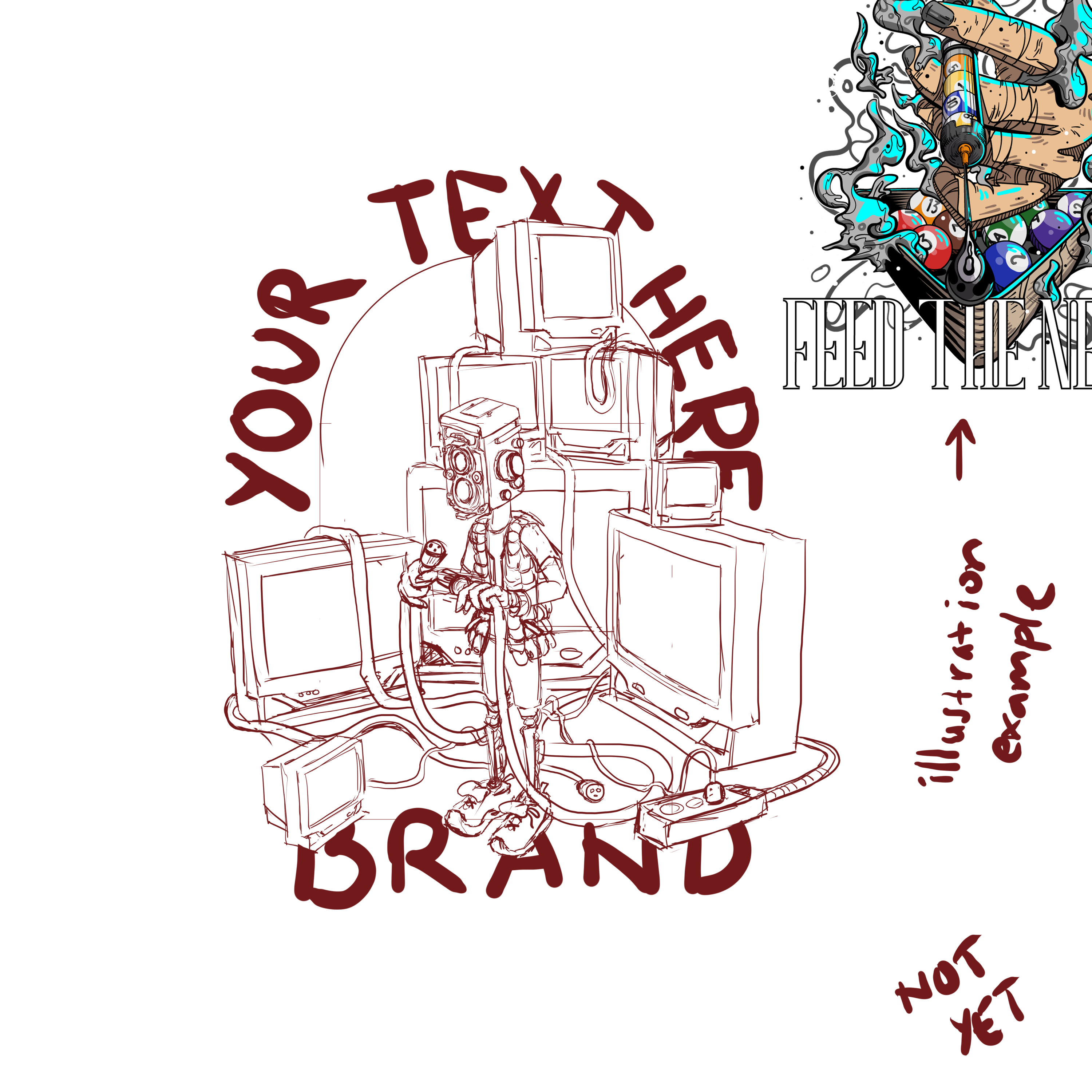 T-shirt Design by hanartall for this project | Design #29538423