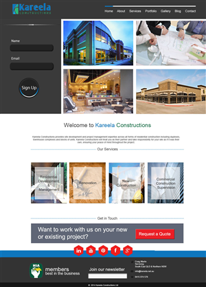 Wordpress Design by Shoaib Abbasi for this project | Design: #4197095