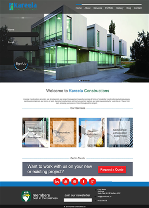 Wordpress Design by Shoaib Abbasi for this project | Design: #4197112