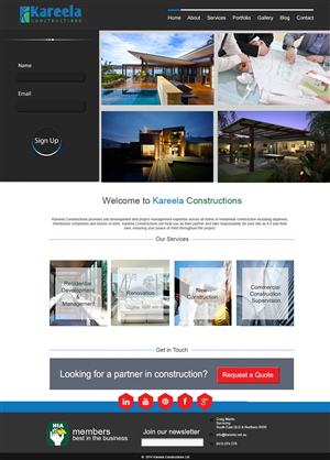 Wordpress Design by Shoaib Abbasi for this project | Design: #4260293