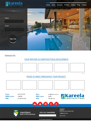 Wordpress Design by Shoaib Abbasi for this project | Design: #4295287