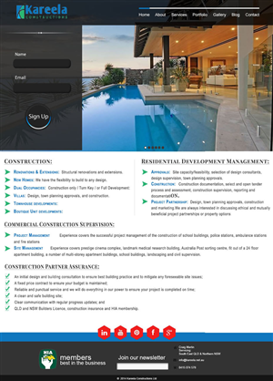 Wordpress Design by Shoaib Abbasi for this project | Design: #4295305