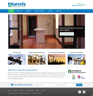 Wordpress Design by pb for this project | Design: #3096355