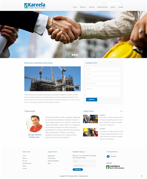 Wordpress Design by pb for this project | Design: #3179085