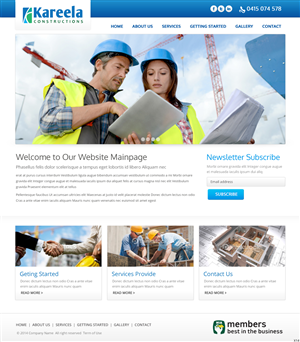 Wordpress Design by pb for this project | Design: #3179098