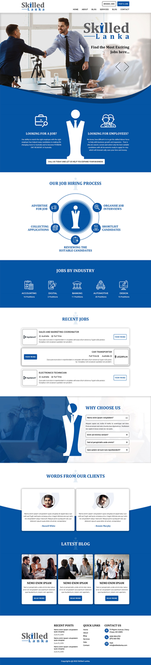 Web Design by MAZY for this project | Design: #29508404