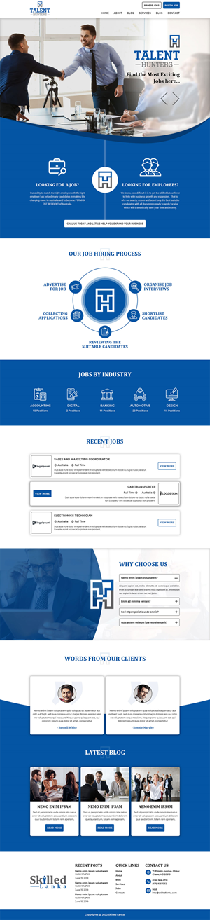 Web Design by MAZY for this project | Design: #29738803