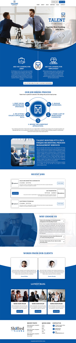 Web Design by MAZY for this project | Design: #30047906