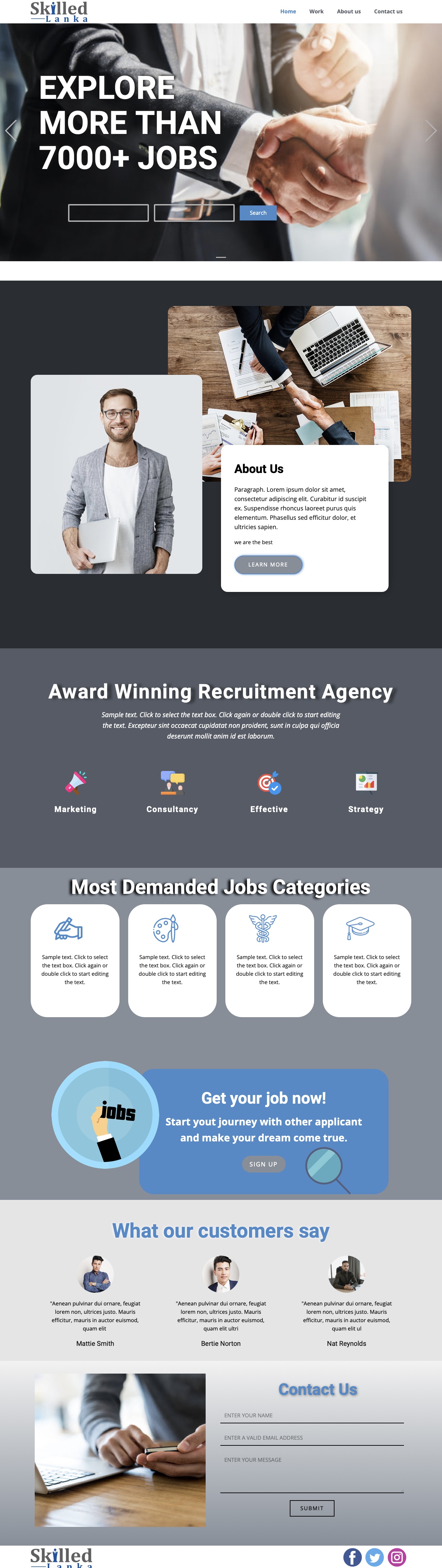 Web Design by Iftimie for this project | Design #29524658