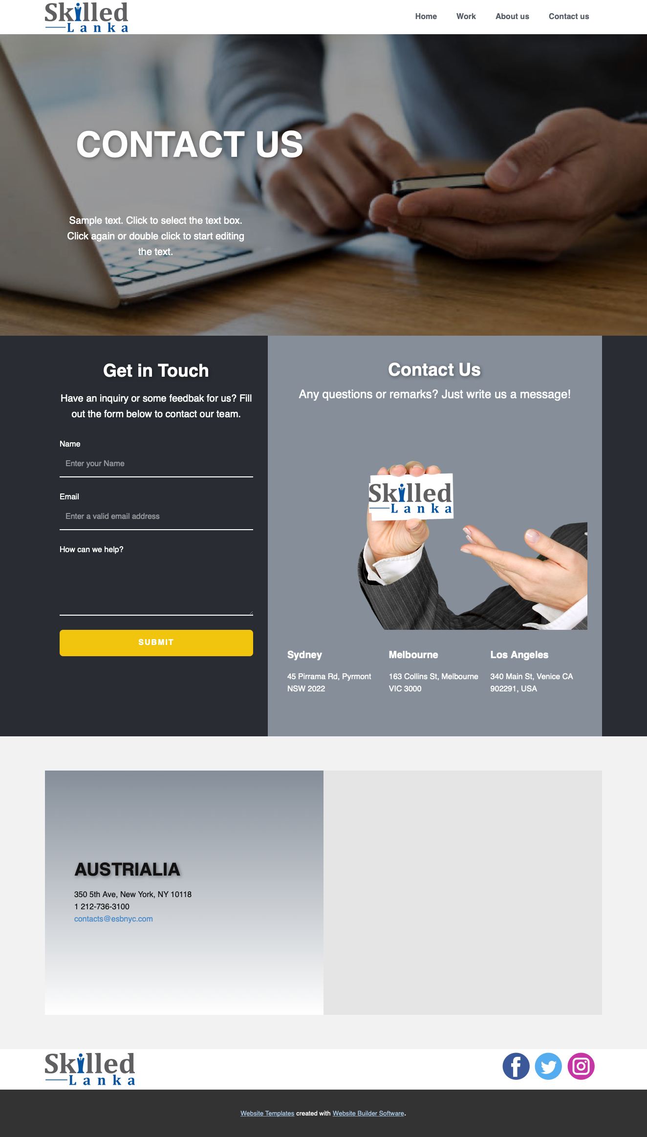 Web Design by Iftimie for this project | Design #29542001