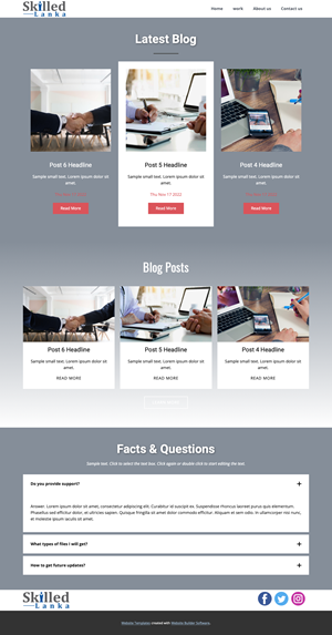 Web Design by Iftimie for this project | Design: #29542004