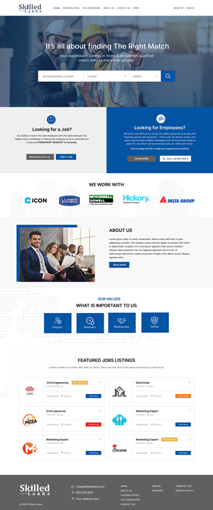 Web Design by DeriMH for this project | Design #29522877