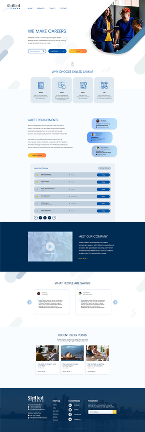 Web Design by C9 Designs for this project | Design #29507294