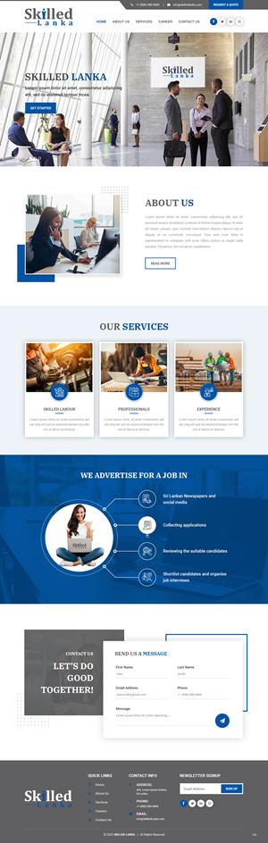 Web Design by pb for this project | Design: #29510522