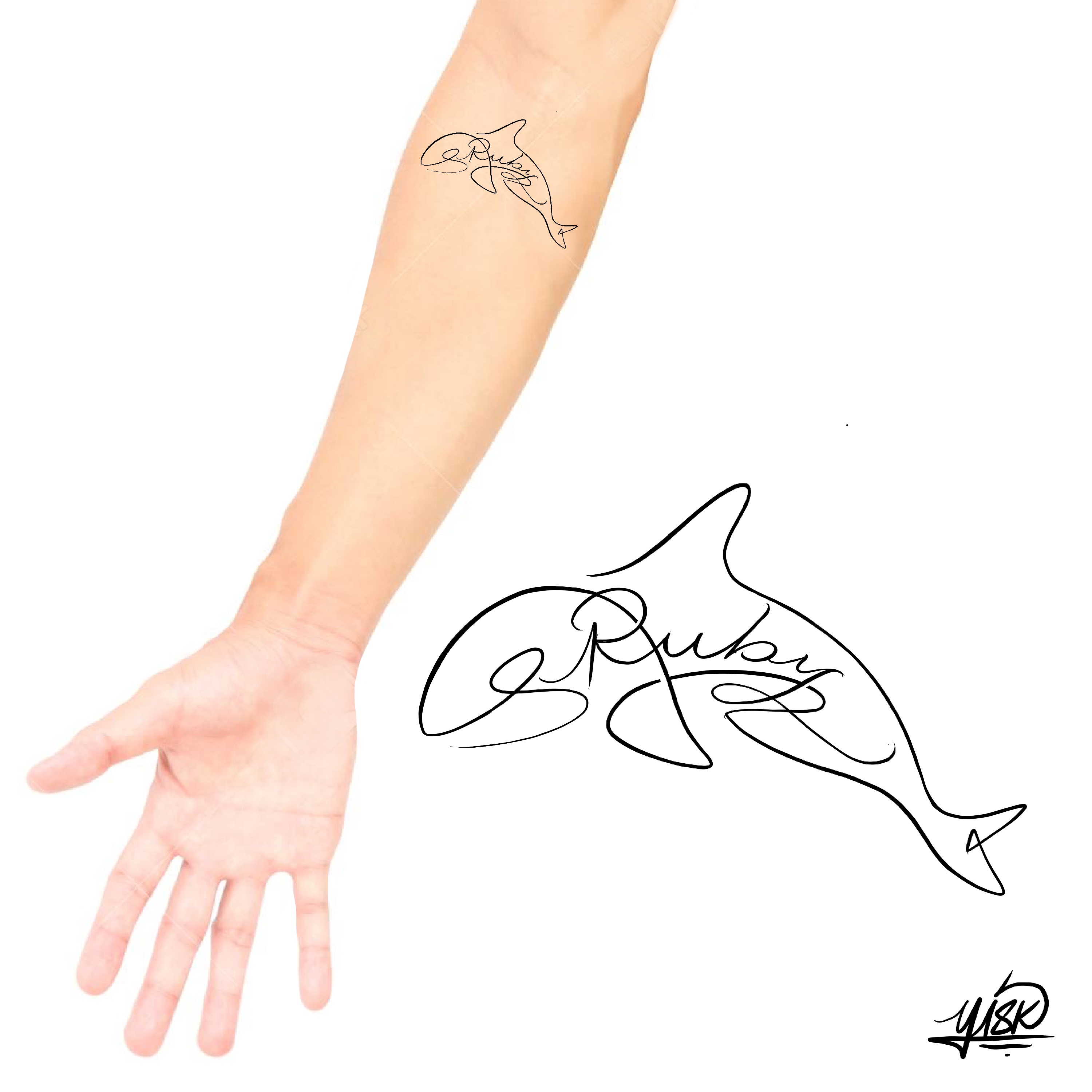 Tattoo Design by El Yisk 2 for this project | Design #29513695