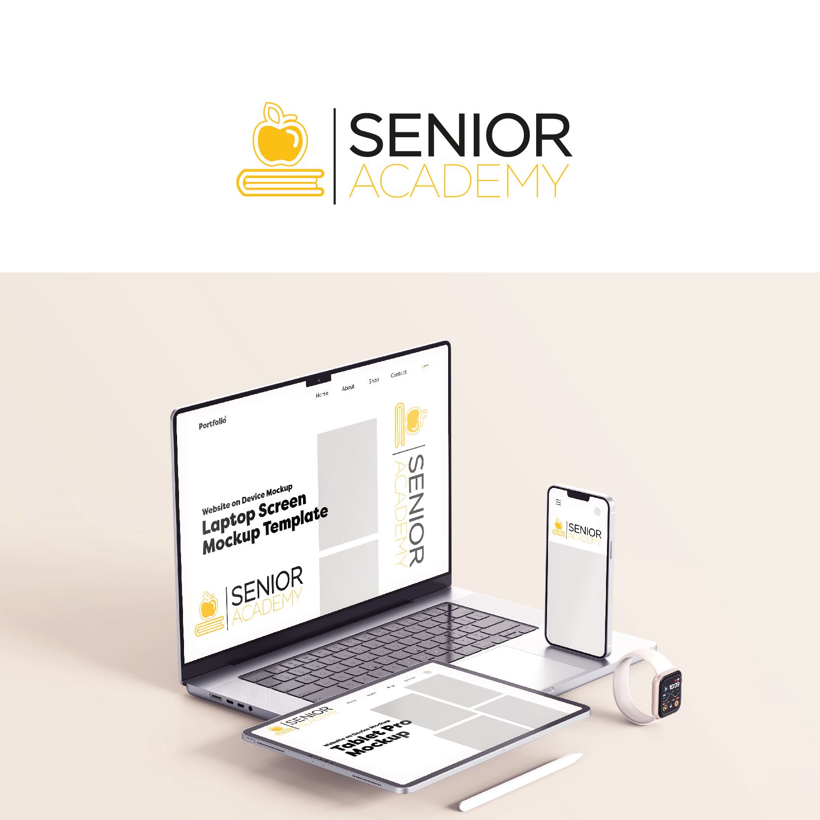 Logo Design by Devo Creative for Senior Academy | Design #29506437