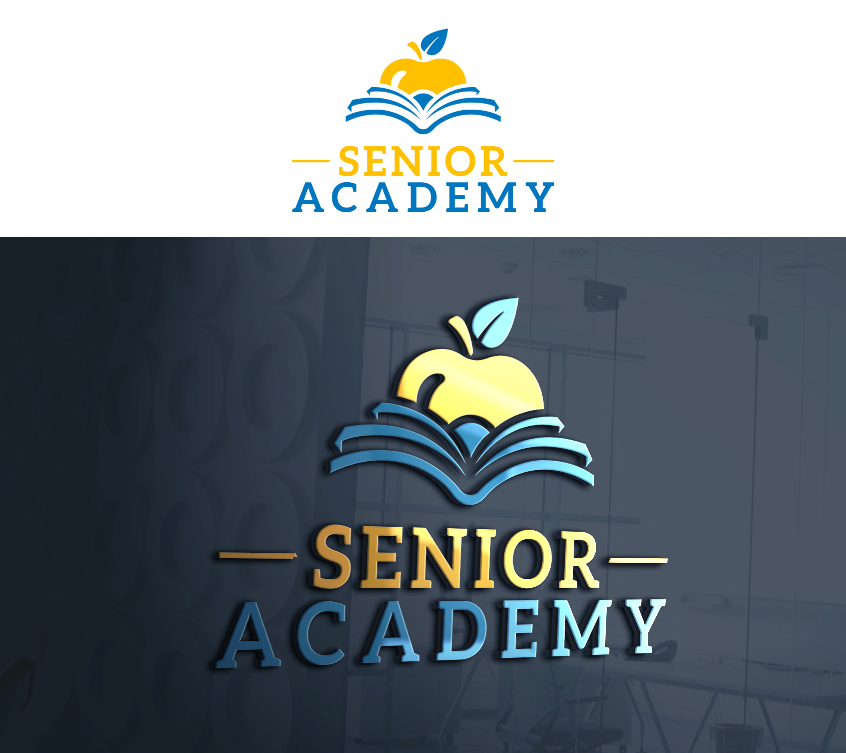 Logo Design by Ura Designs for Senior Academy | Design #29508332