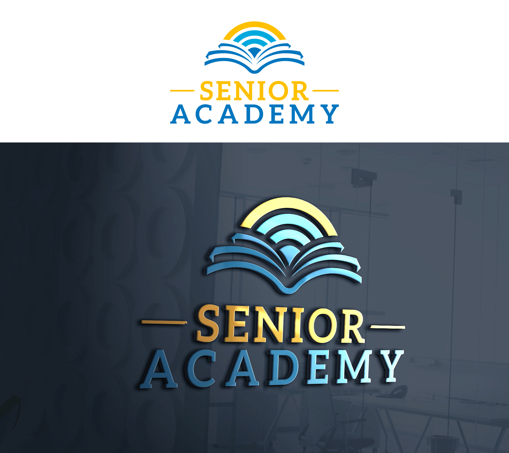 Logo Design by Ura Designs for Senior Academy | Design #29508333