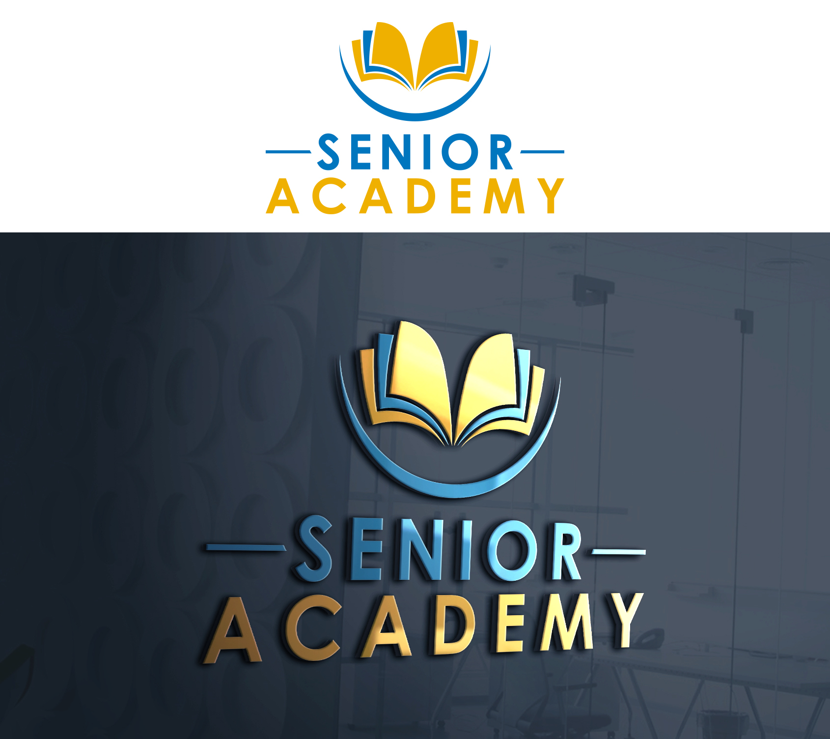 Logo Design by Ura Designs for Senior Academy | Design #29508426