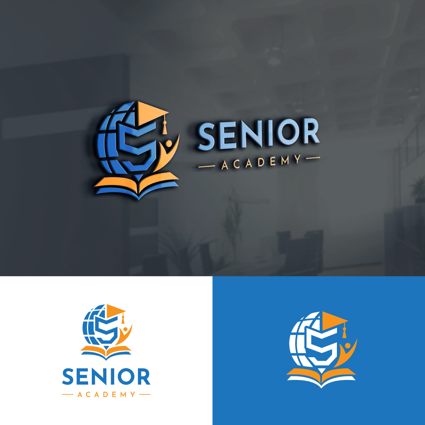 Logo Design by Radsky17 for Senior Academy | Design #29507627