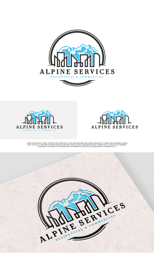 Design de Logo par Fezy Design Studio pour Alpine Services | Design #29524581