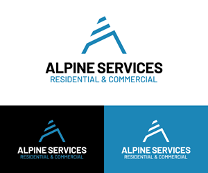 Logo Design by Ebaddesigns for Alpine Services | Design: #29509701