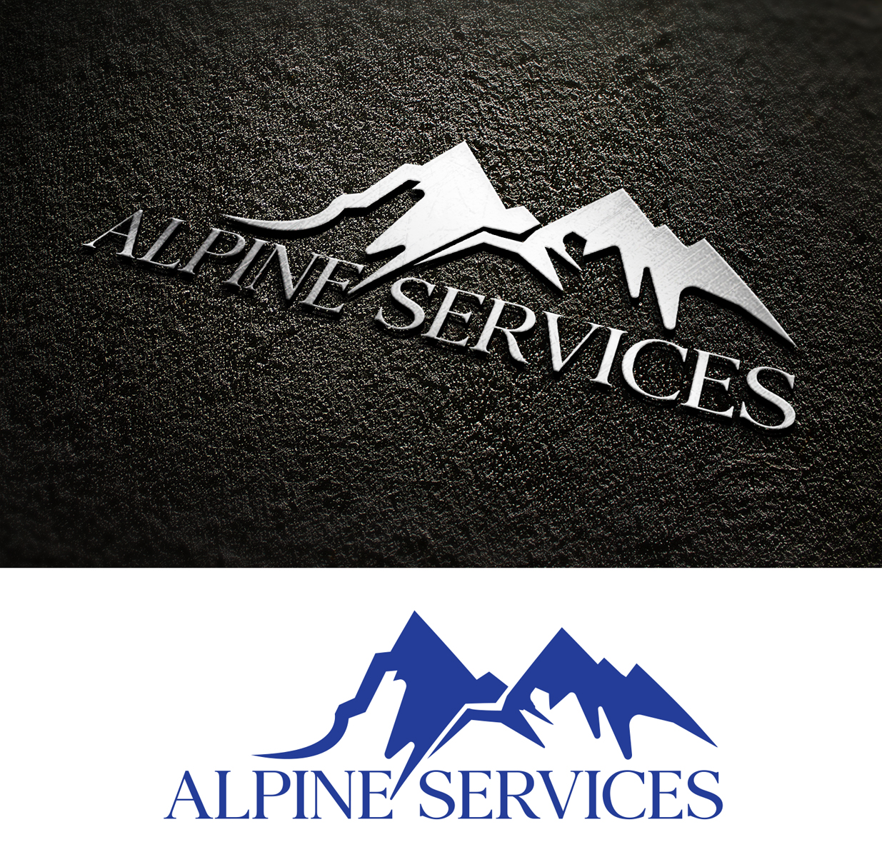 Logo Design by we with for Alpine Services | Design #29514267