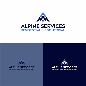 Logo Design by melzh for Alpine Services | Design: #29508008