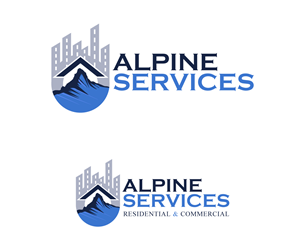 Logo Design by Paint-Tools for Alpine Services | Design: #29508378