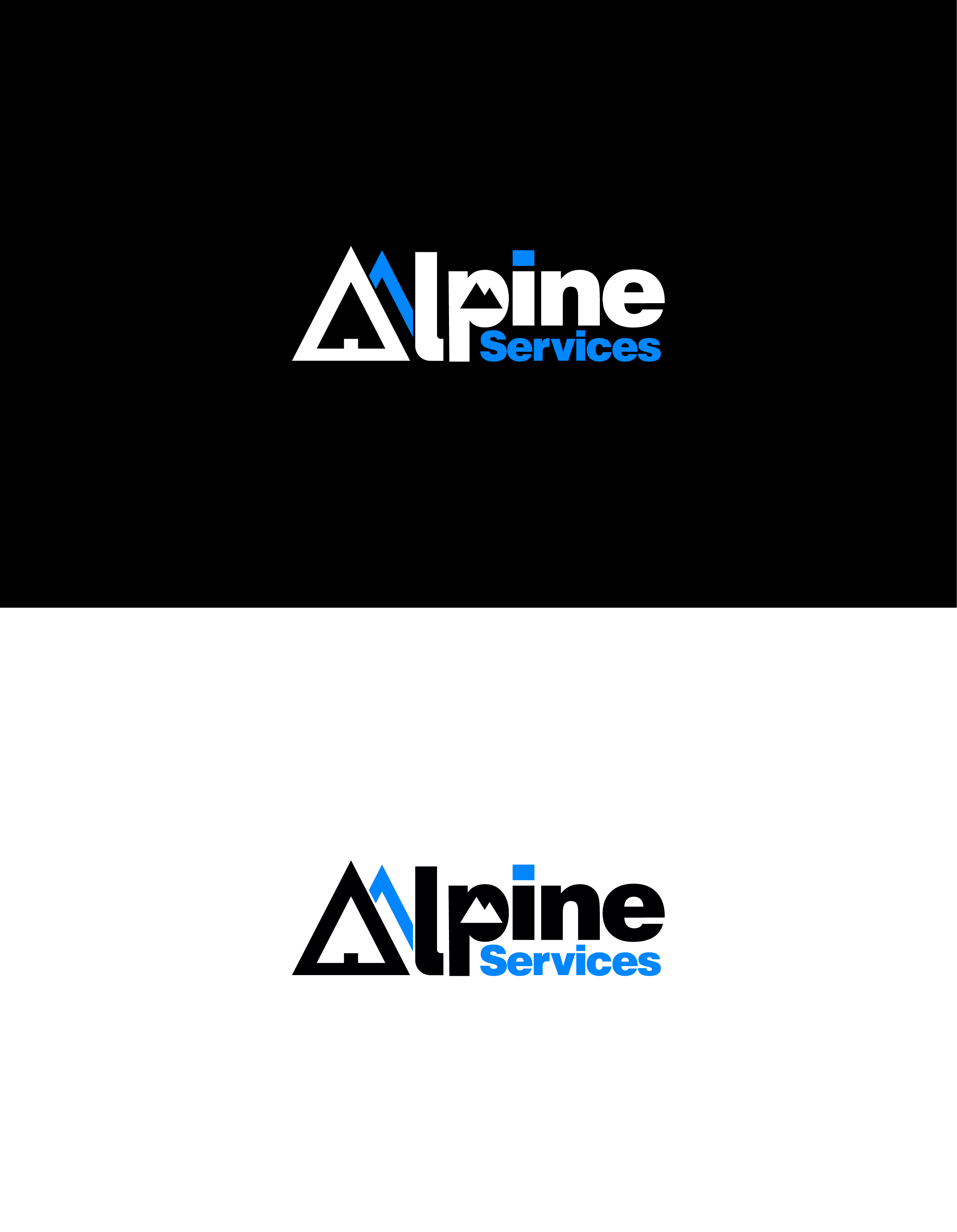 Logo Design by temir0001 for Alpine Services | Design #29513087