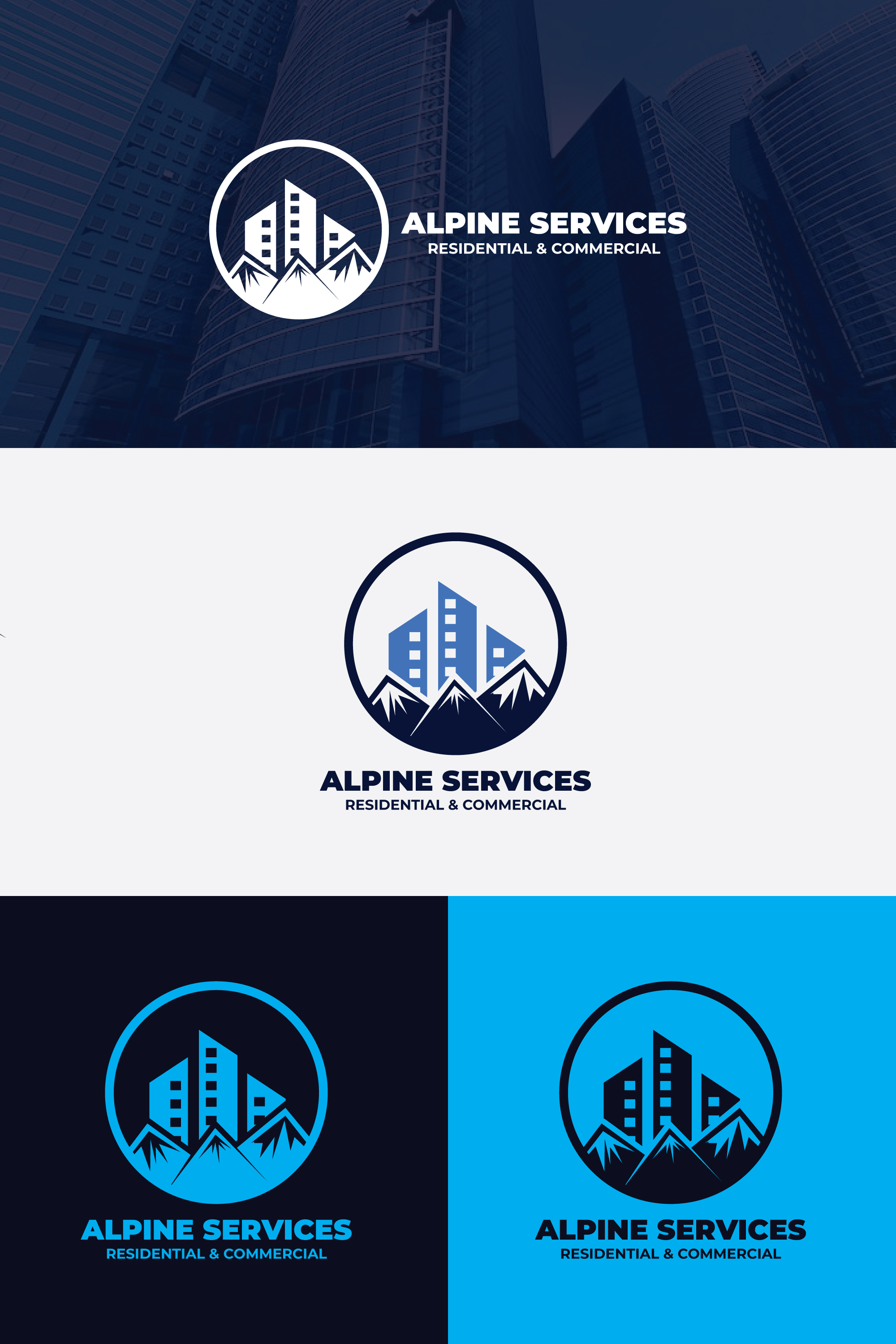 Logo Design by AHNAF_S for Alpine Services | Design #29513853