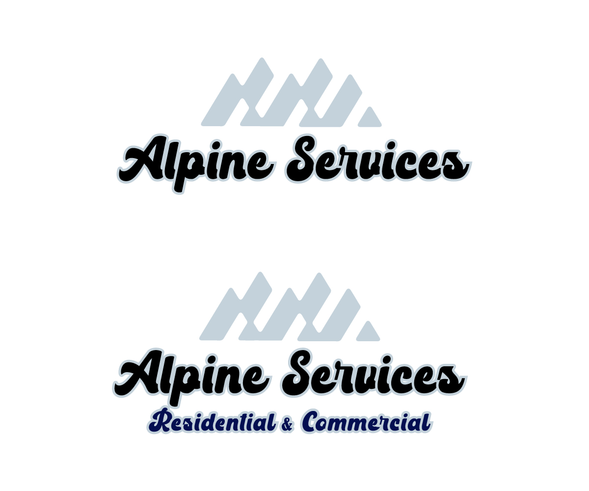 Logo Design by Zerodesign809 for Alpine Services | Design #29506171