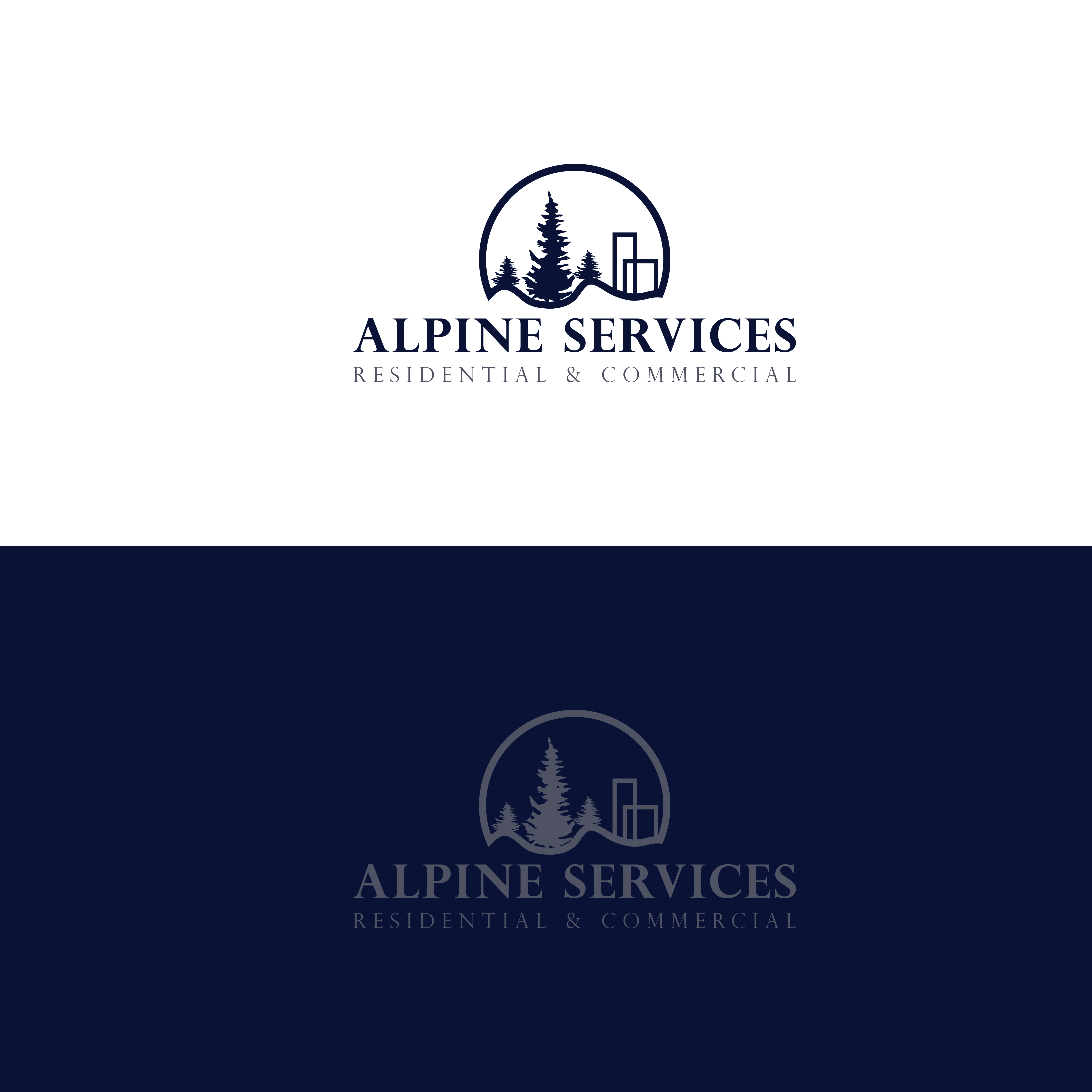 Diseño de Logo por NIRZU para Alpine Services | Diseño #29509371