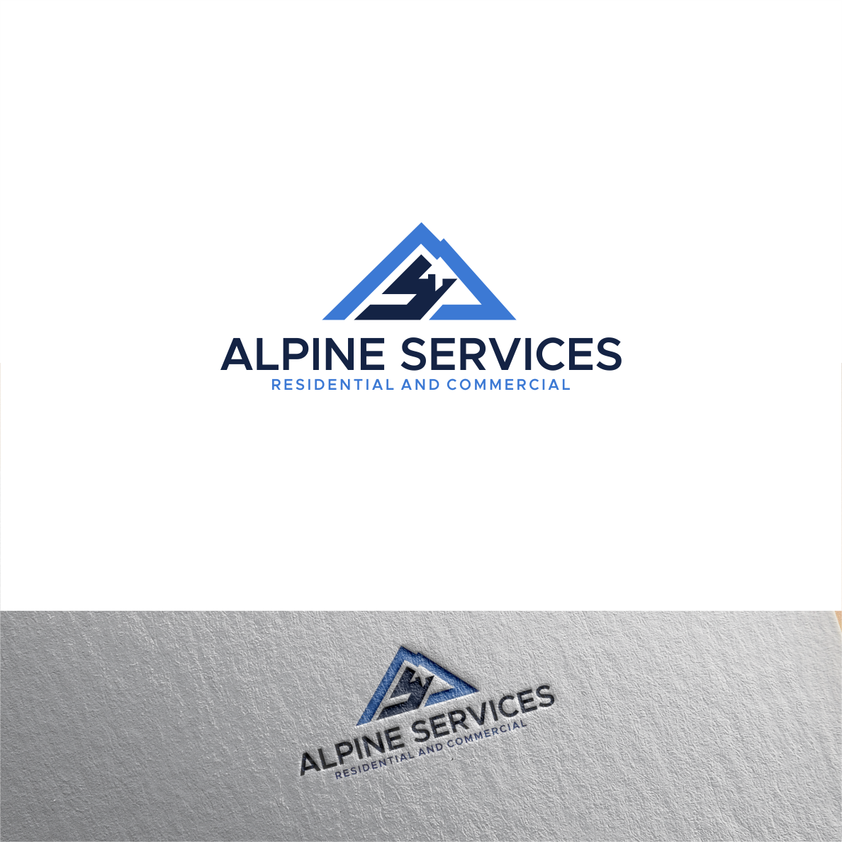 Diseño de Logo por Arham Hidayat para Alpine Services | Diseño #29522662