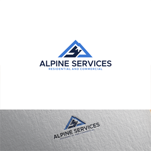 Logo Design by Arham Hidayat for Alpine Services | Design: #29522662
