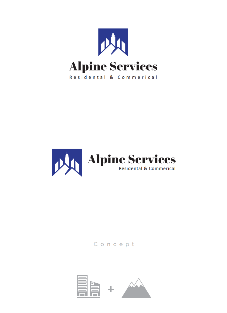 Logo Design by mj_krasus for Alpine Services | Design #29529001