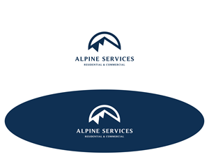Logo Design by sun_bird for Alpine Services | Design: #29539454