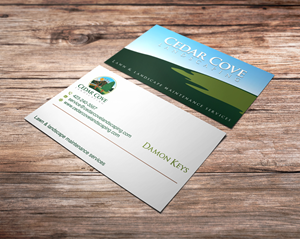 Business Card Design by Verified artistry (Design garden) for this project | Design: #29529886