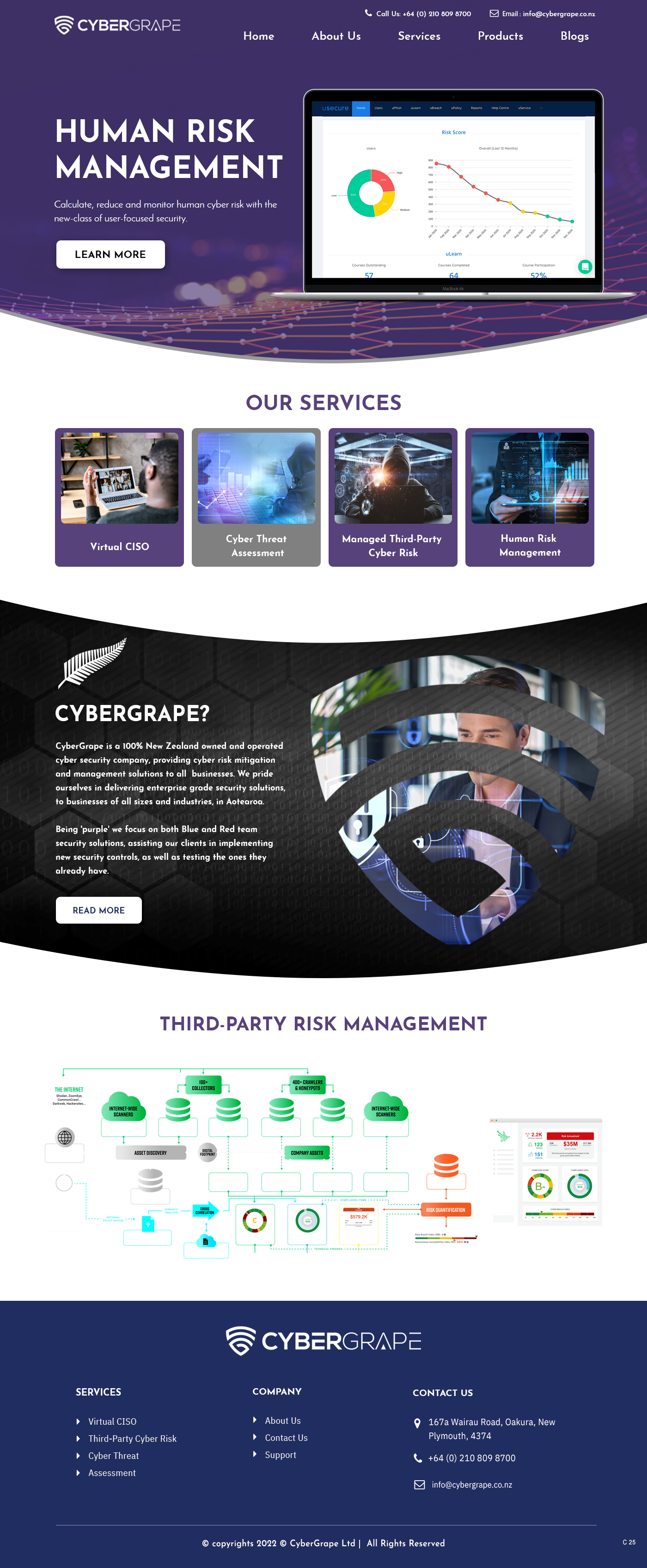 Web Design by pb for Cybergrape Limited | Design #29510412