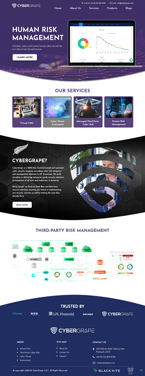 Web Design by pb for Cybergrape Limited | Design: #29519331
