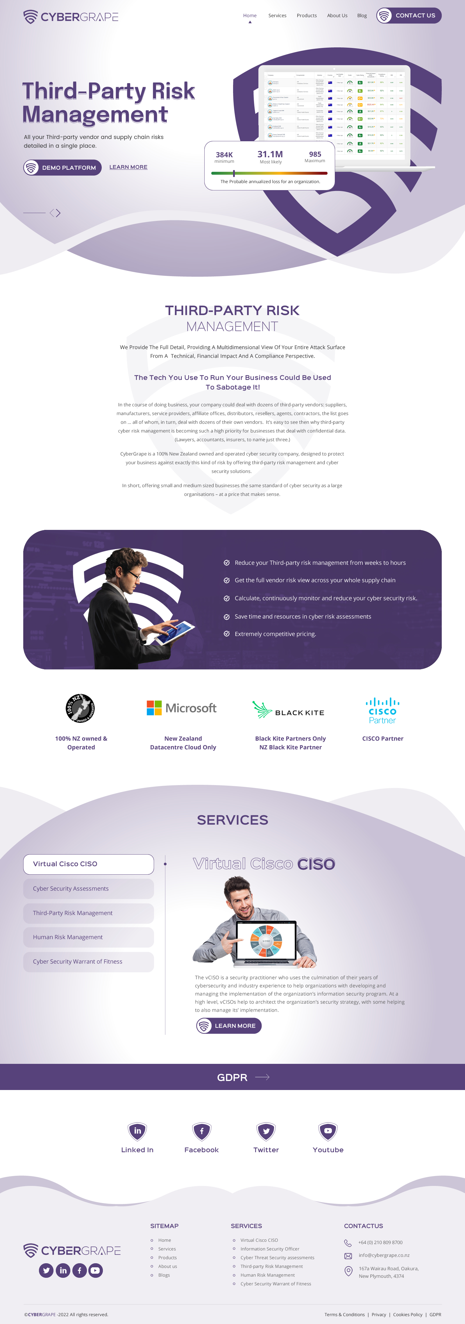 Diseño Web por rightway para Cybergrape Limited | Diseño #29527100