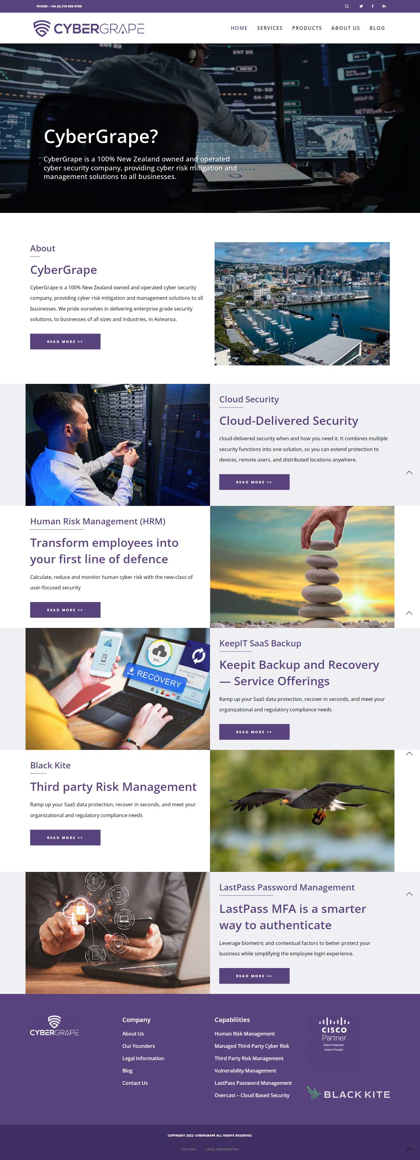 Web Design by CharaFathimalil for Cybergrape Limited | Design #29538114