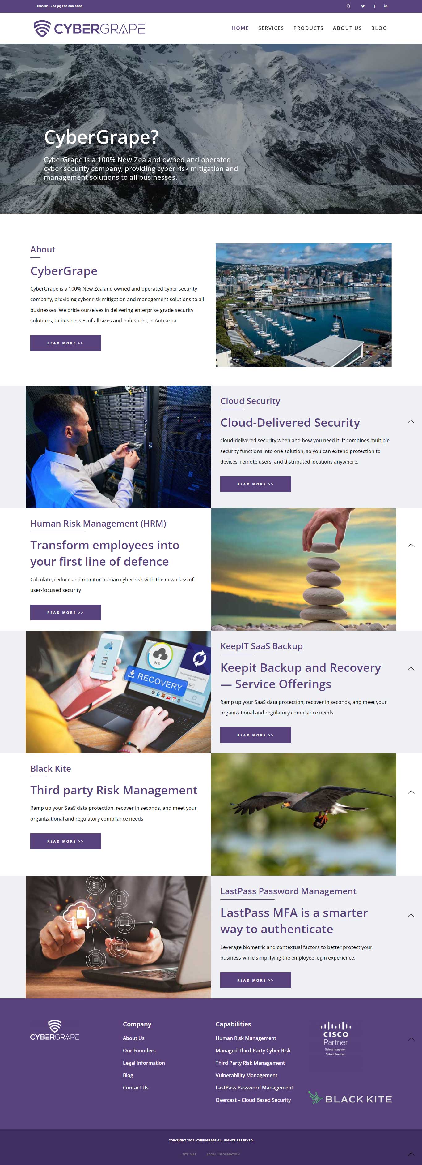 Web Design by CharaFathimalil for Cybergrape Limited | Design #29538146