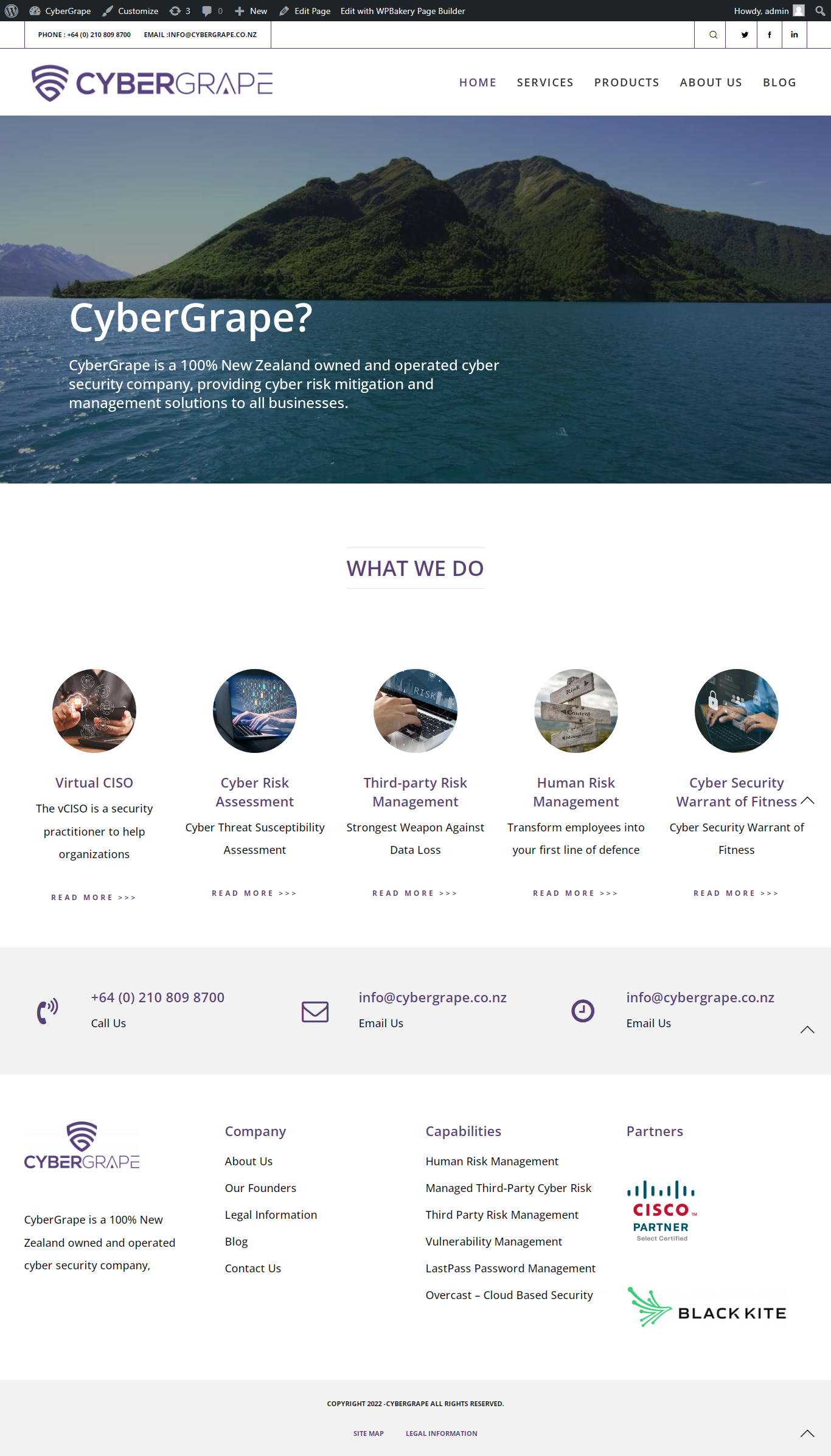 Web Design by CharaFathimalil for Cybergrape Limited | Design #29554449