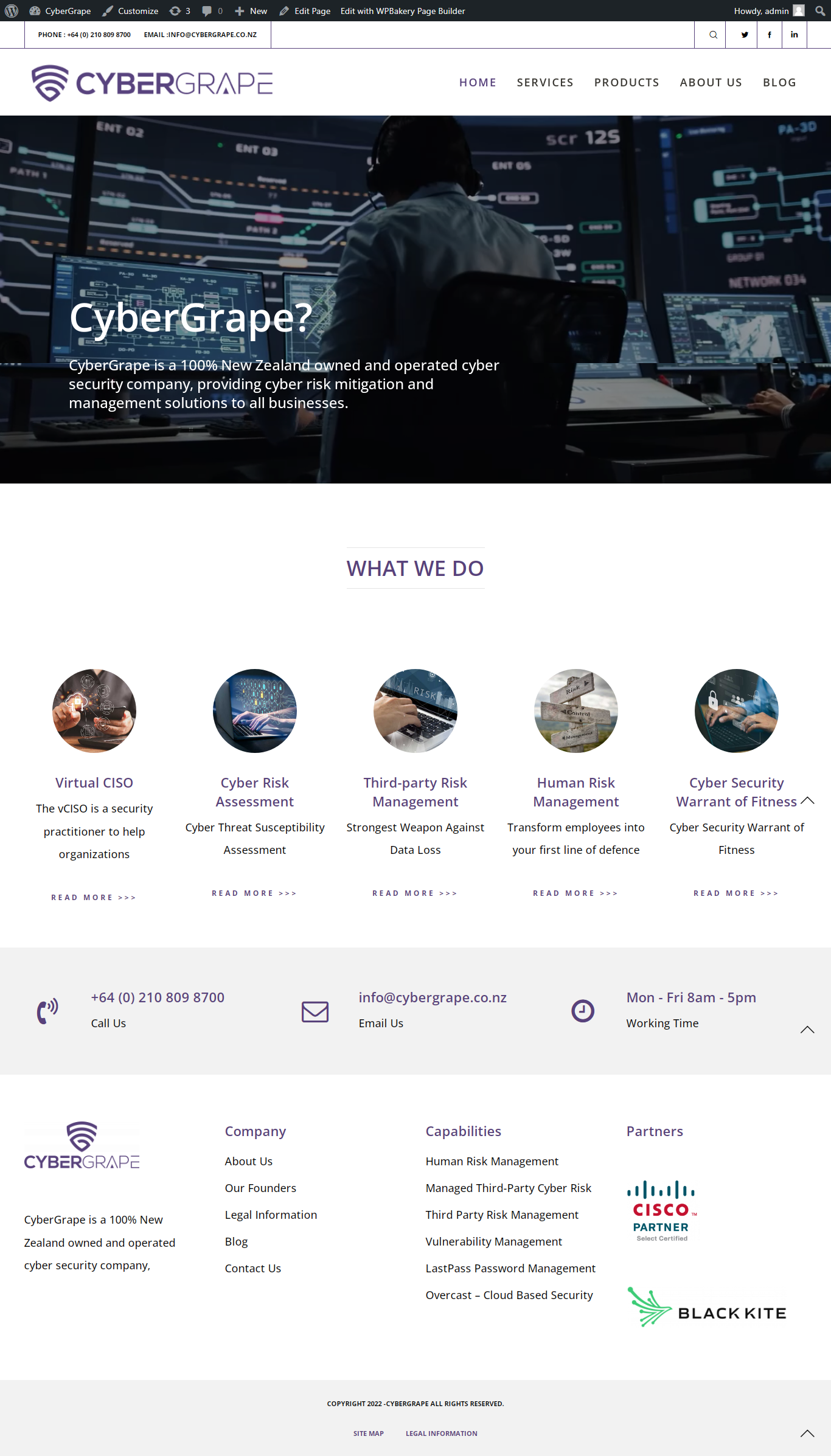 Web-Design von CharaFathimalil für Cybergrape Limited | Design #29554481