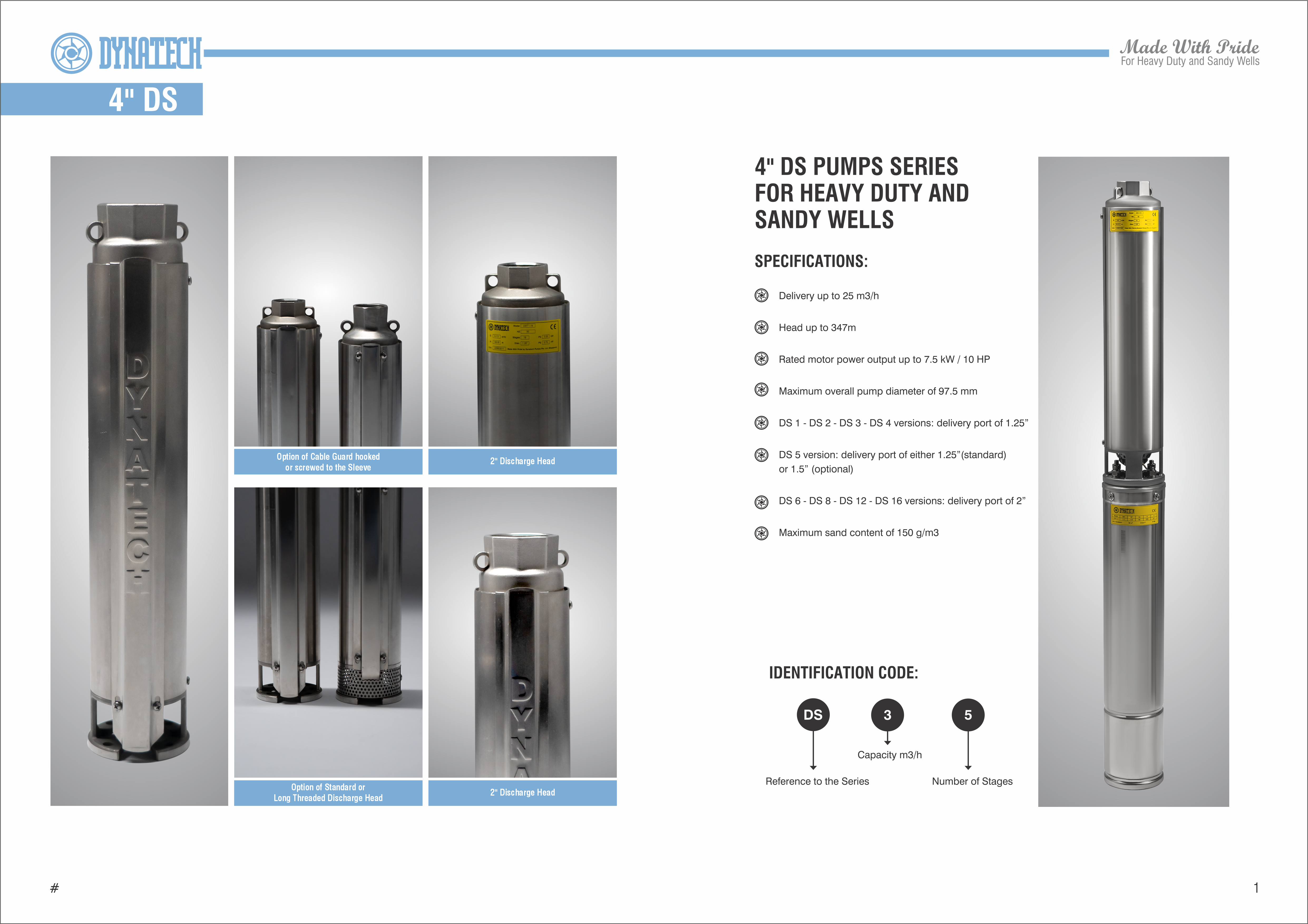 Catalogue Design by ucuame for Dynatech Pumps | Design #29522718