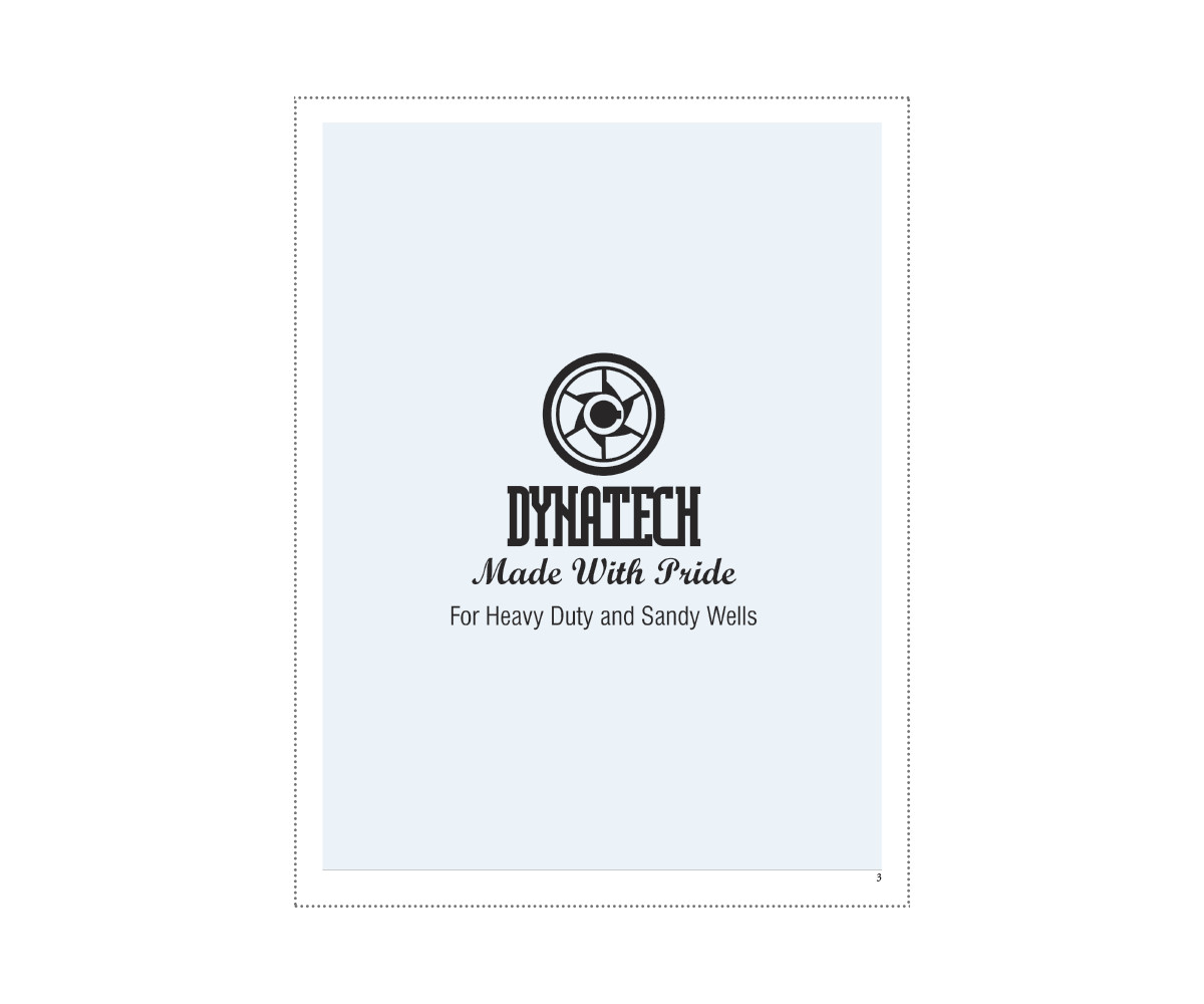 Catalogue Design by Carmem Freire for Dynatech Pumps | Design #29550481